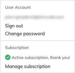 User button