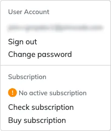User button