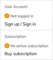 User button