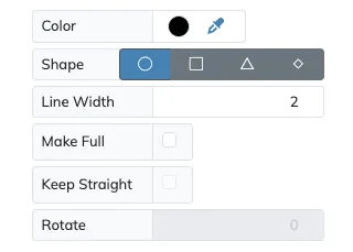Arc layer shared settings