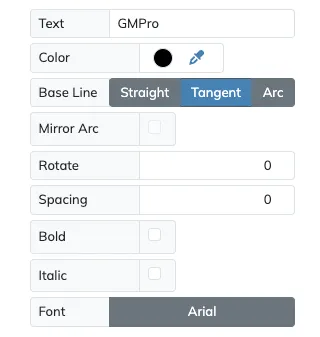 Arc layer shared settings