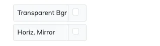 Export/print options