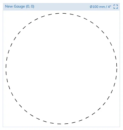 Preset size ring