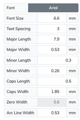 Industrial gauge wizard all scales options