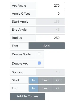 Industrial gauge wizards shared options